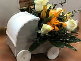 Carrito con flor