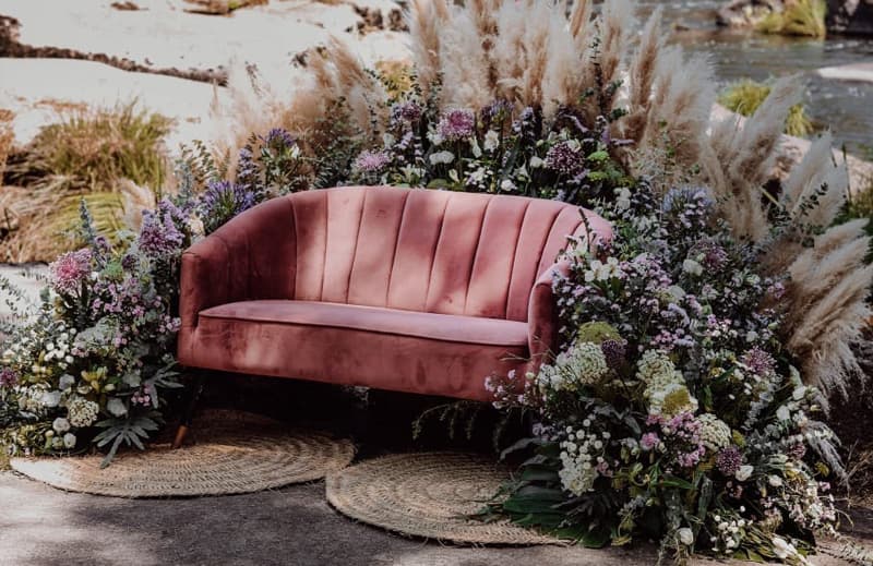Decoración floral para bodas