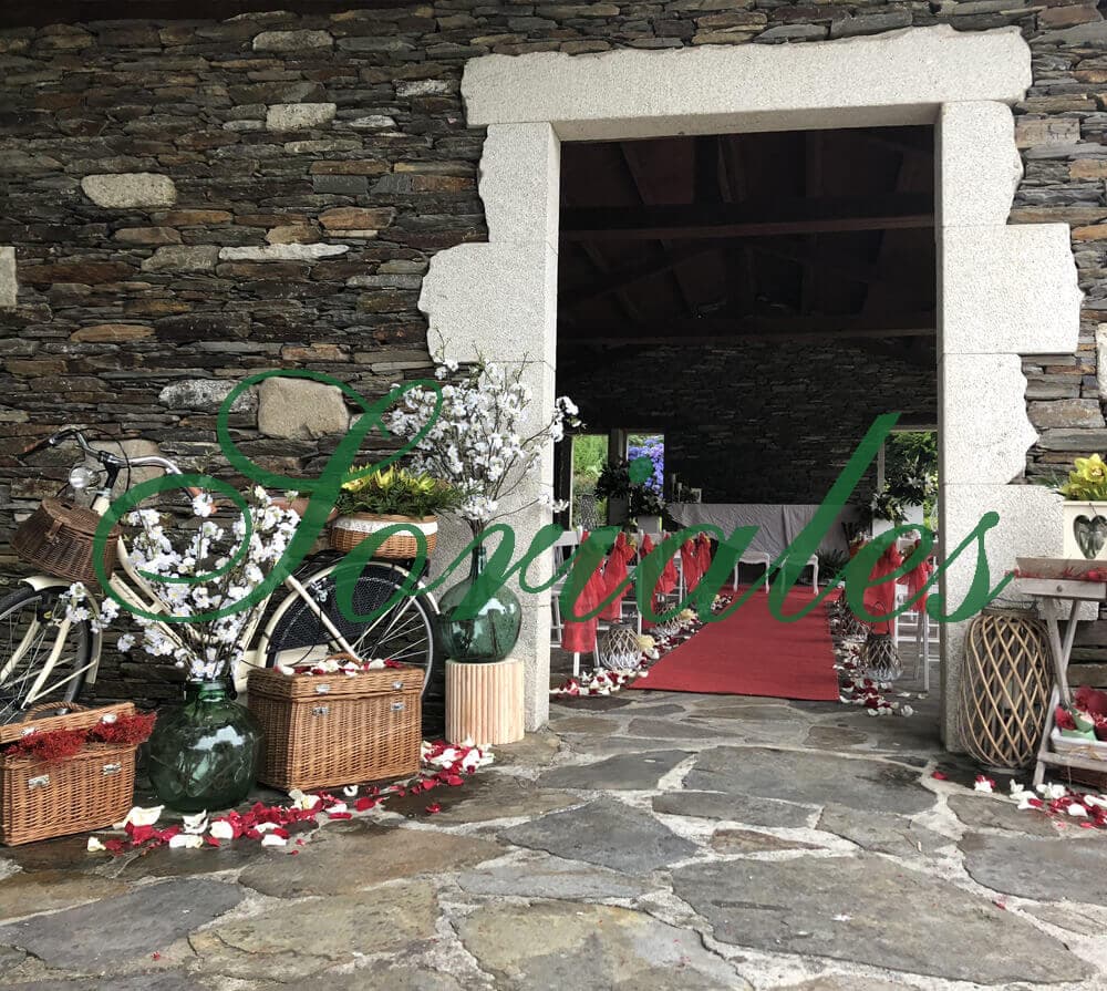 Decoración de bodas en Lugo - Floristería Soriales