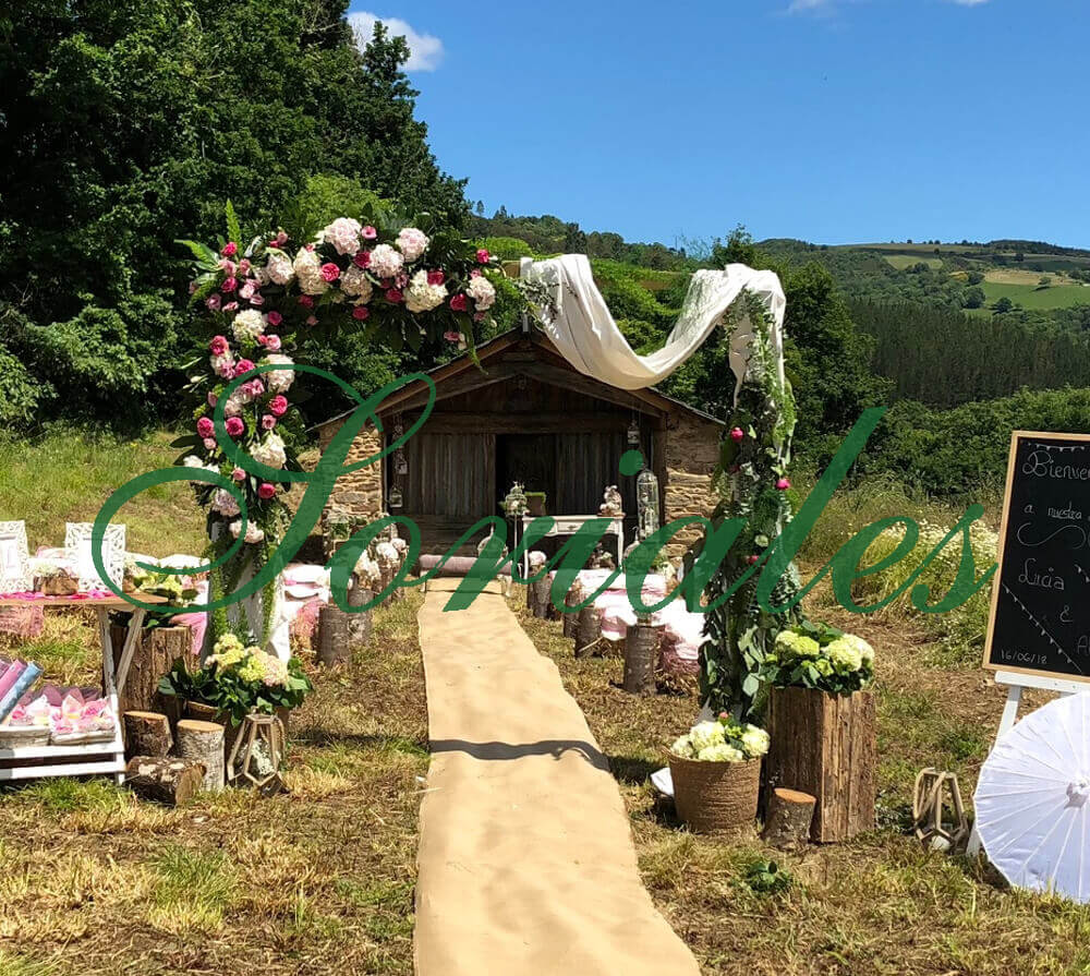 Decoración de bodas en Lugo - Floristería Soriales