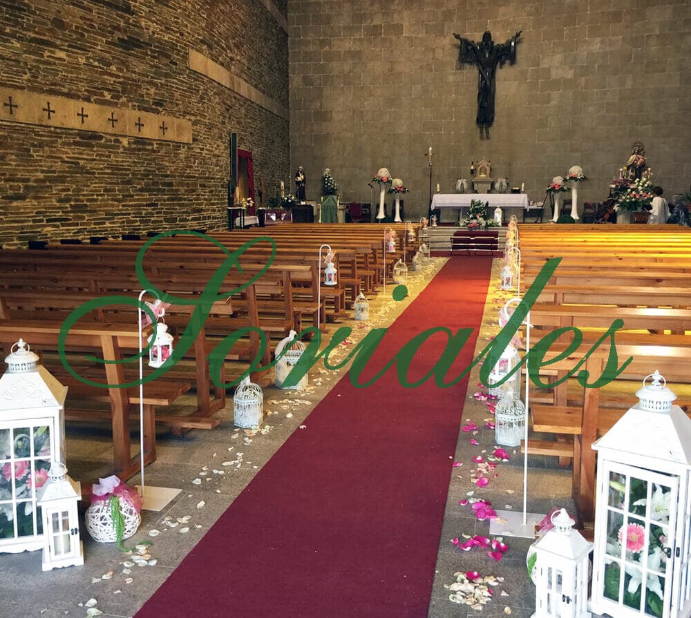 Decoración de bodas en Lugo - Floristería Soriales