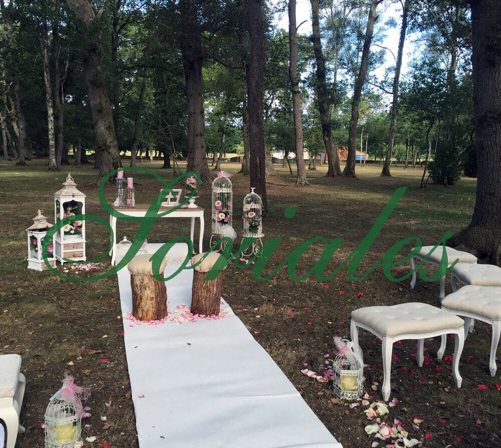 Decoración de bodas en Lugo - Floristería Soriales