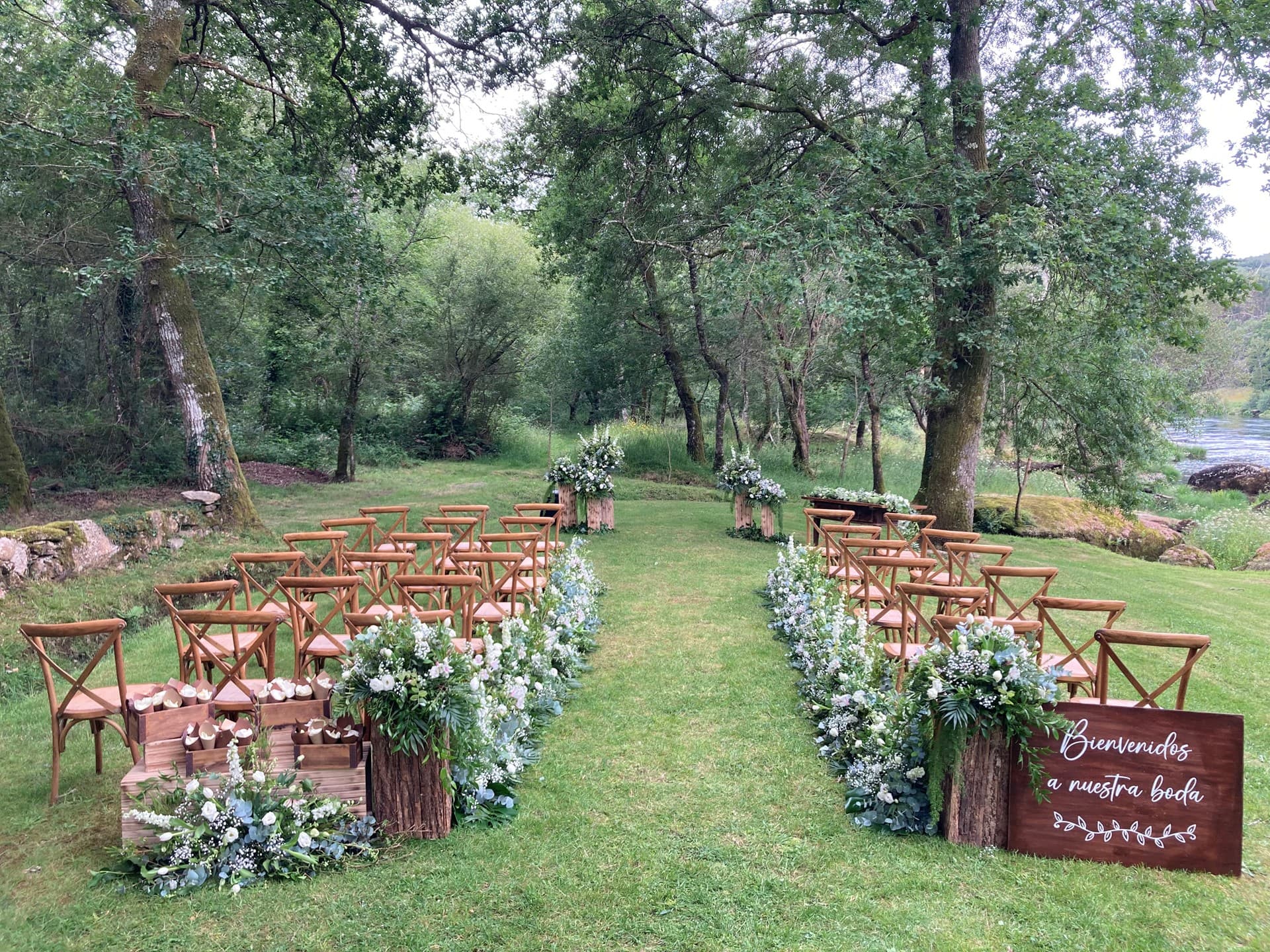 Flores boda en Lugo