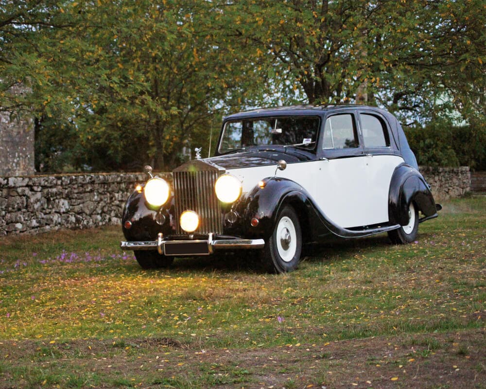 Rolls Royce Silver Wraith de 1955 - Alquiler de coches para bodas en Lugo