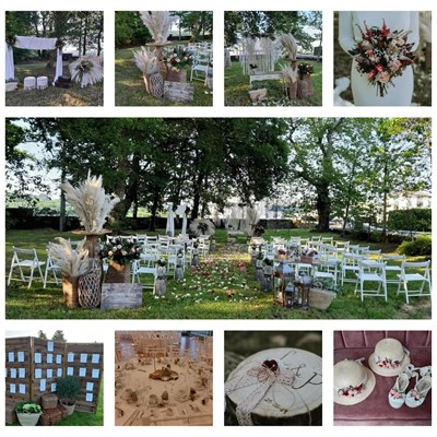 Intimismo y naturaleza en nuestra primera boda primaveral 2019